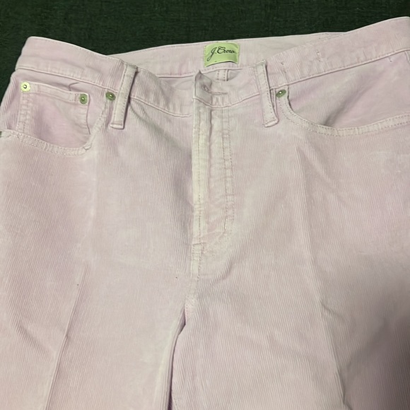 J. Crew Pink Corduroy Pants Size 30 - Picture 2 of 8